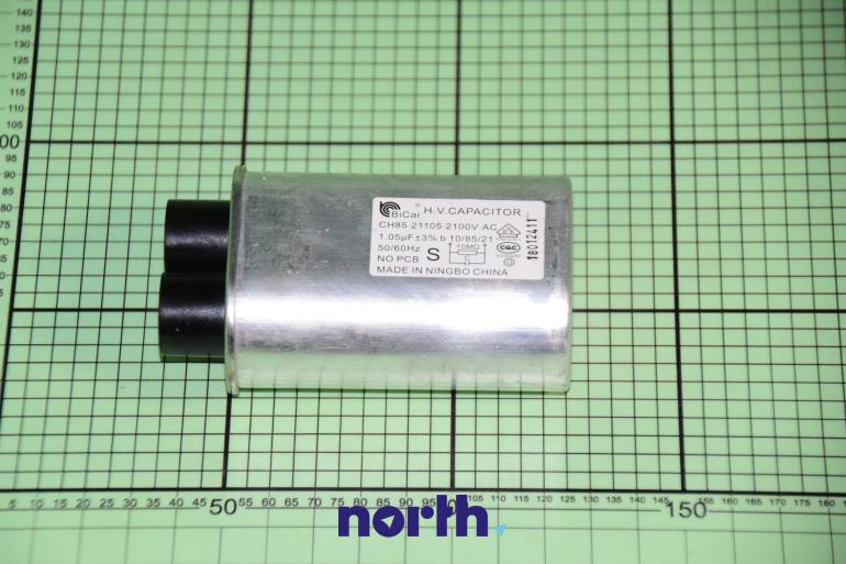 Kondensator 1.05uF 2100V  do mikrofalówki Amica CH85-21105 1037656,0