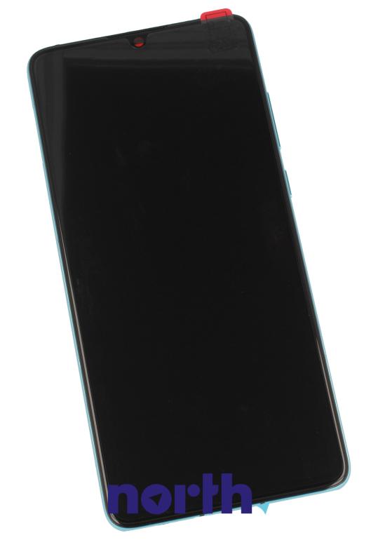 Wyświetlacz LCD z obudową i baterią do smartfona HUAWEI 02352NLN,0
