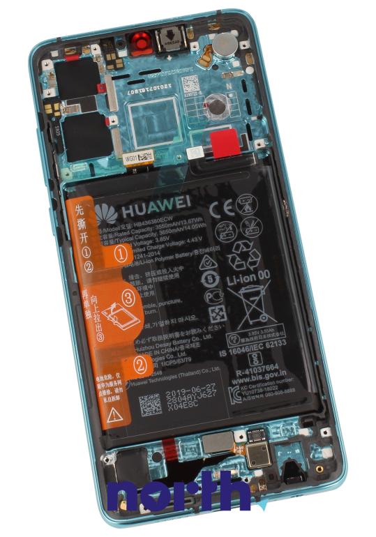 Wyświetlacz LCD z obudową i baterią do smartfona HUAWEI 02352NLN,1