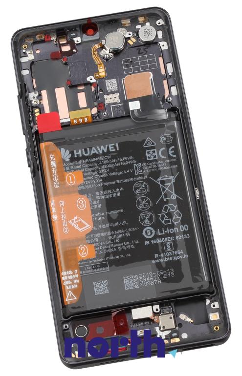 Wyświetlacz LCD z obudową i baterią do smartfona Huawei P30 Pro 02352PBT,1