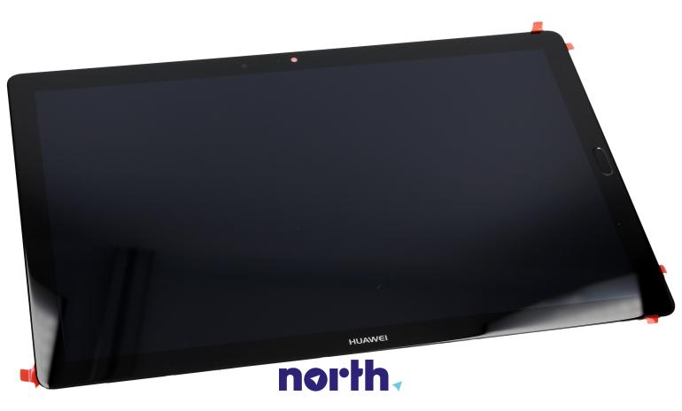 Wyświetlacz LCD w obudowie do tabletu MediaPad Huawei 02351VJC,0