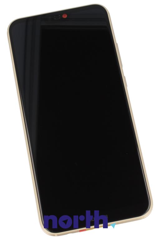 Wyświetlacz LCD z obudową i baterią do smartfona Huawei P20 Lite 02351WRN,0