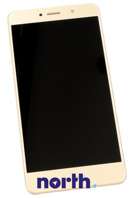 Wyświetlacz LCD z obudową i baterią do smartfona Huawei Y7 02351GEQ,0