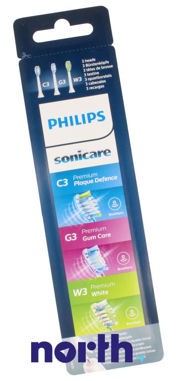 Końcówki Sonicare Premium Plaque Control do szczoteczki do zębów HX907307,5