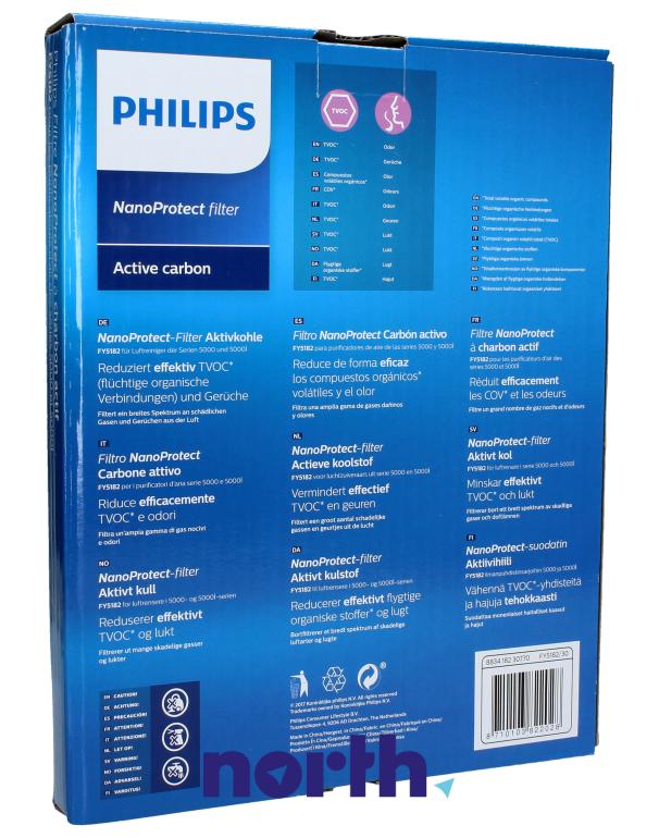 Filtr węglowy aktywny do oczyszczacza powietrza Philips FY518230,1