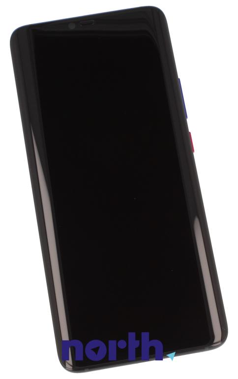 Wyświetlacz LCD z obudową i baterią do smartfona Huawei Mate P20 Pro 02352GGC,0