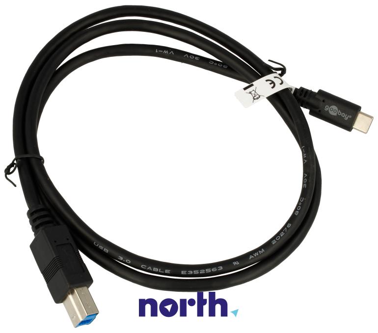 Kabel USB B 3.0 - USB C 3.1 1m,0