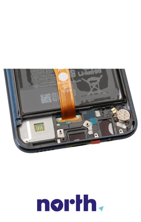 Wyświetlacz LCD z obudową i baterią do smartfona Huawei Mate 20 Lite 02352GTT,2