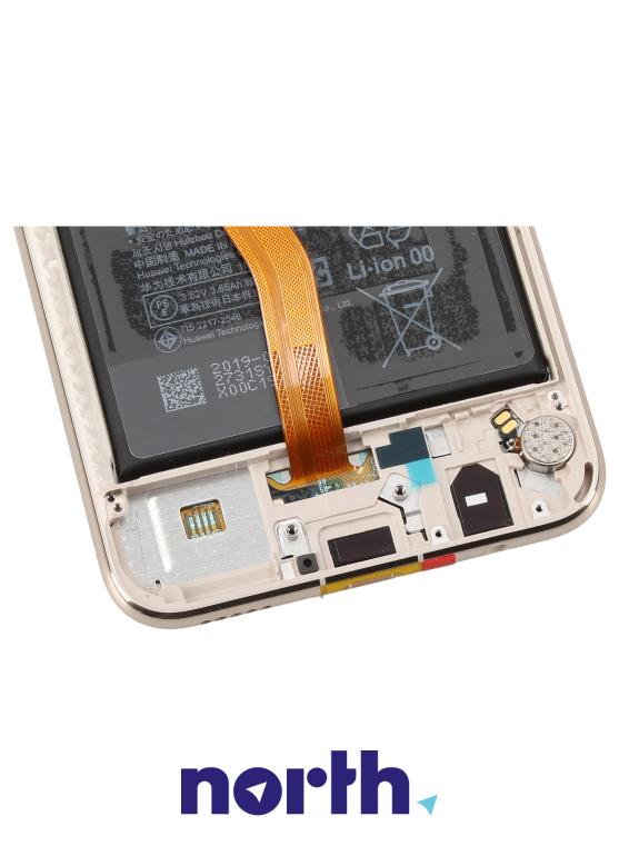 Wyświetlacz LCD z obudową i baterią do smartfona Huawei Mate P20 Lite 02352GTV,3
