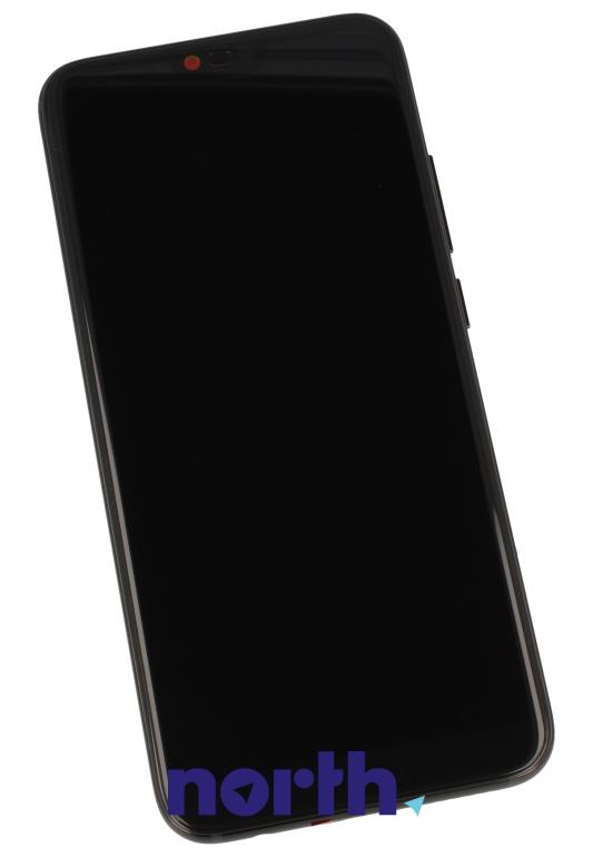 Wyświetlacz LCD z obudową i baterią do smartfona Huawei Honor 10 02351XBM,0