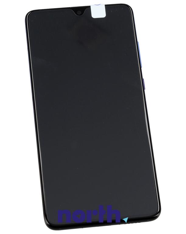 Wyświetlacz LCD z obudową i baterią do smartfona Huawei Mate 20 02352FRA,0