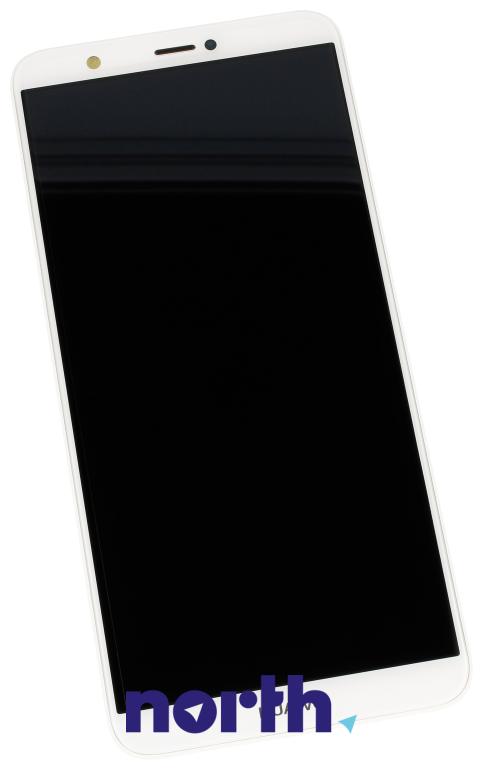 Wyświetlacz LCD z obudową i baterią do smartfona Huawei P Smart FIG-L31 02351SVE,0
