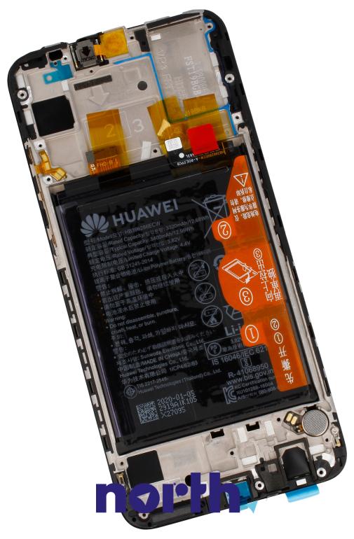 Wyświetlacz LCD z obudową i baterią do smartfona HUAWEI 02352JFA,1