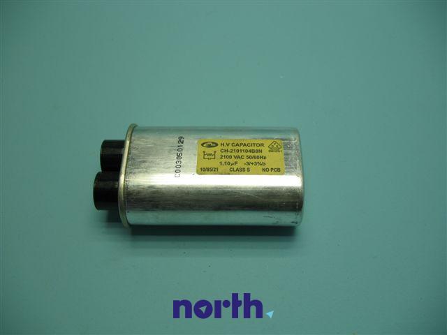 Kondensator 1.1uF 2100V  do mikrofalówki Amica 1004569,1
