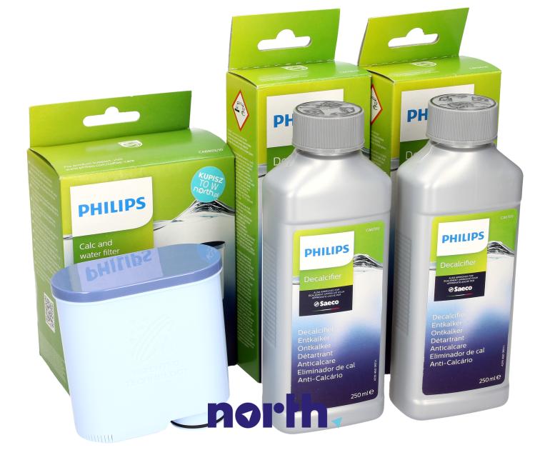 Filtr wody + odkamieniacz do ekspresu Philips 500ml,0