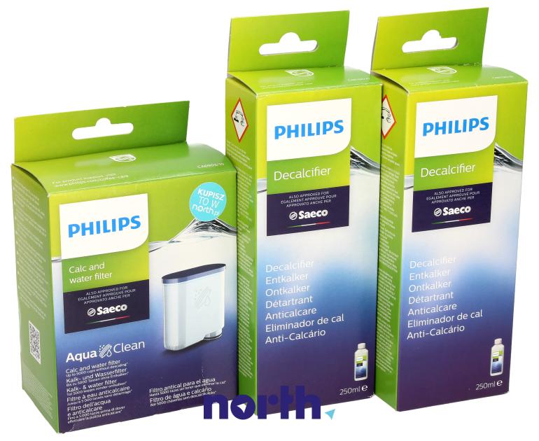 Filtr wody + odkamieniacz do ekspresu Philips 500ml,1
