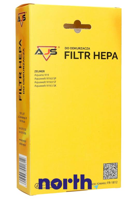 Zestaw filtrów: hepa + piankowy 5szt. do odkurzacza Zelmer,1