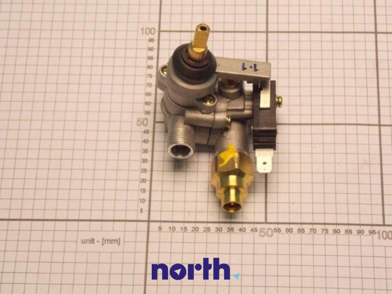 Zawór gazu do płyty gazowej Amica 1031127,0
