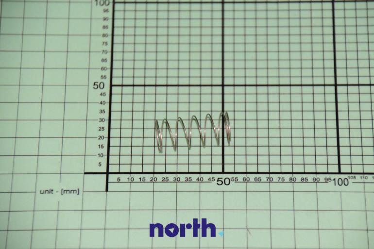Sprężyna przycisku panelu sterowania do mikrofalówki Amica 1014105,0