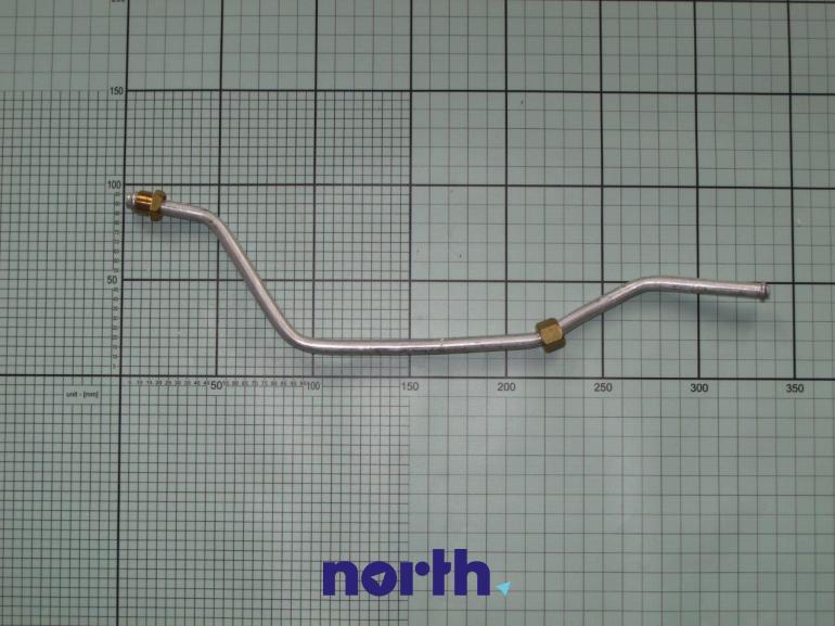 Rura gazowa palnika dużego do płyty gazowej Amica 1032749,0