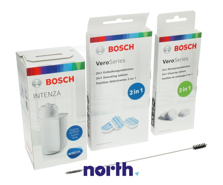 Filtr wody + tabletki czyszczące + odkamieniacz do ekspresu do kawy BOSCH/SIEMENS TCZ8004A 00312107,1