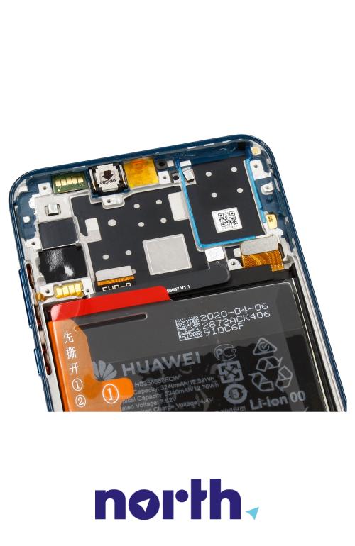 Wyświetlacz LCD z obudową i baterią do smartfona Huawei P30 Lite 02352PJM,2