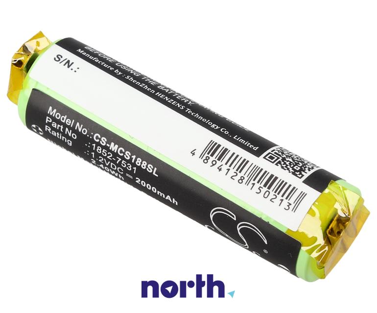 1,2V2000MAH NI-MH ALTERNATIV  AKKU FÜR MOSER EASY STYLE 1881 COM,1