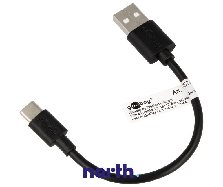 Kabel USB C 3.1 - USB A 2.0 - USB A 3.0 10cm,0