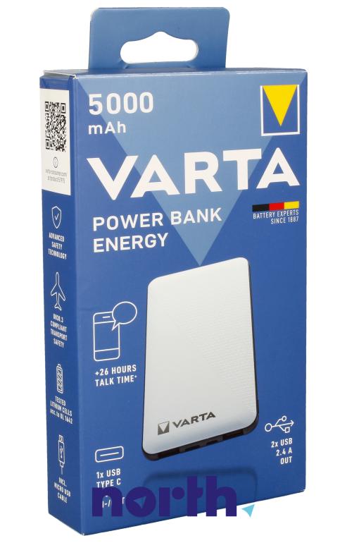 Powerbank 5000mAh do smartfona VARTA 57975101111,0