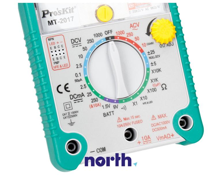 Multimetr analogowy PROSKIT MT2017N,2