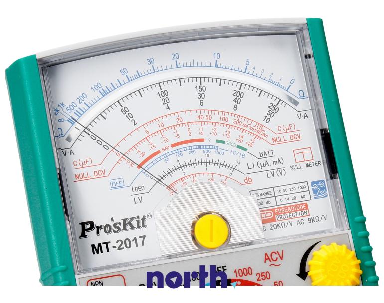 Multimetr analogowy PROSKIT MT2017N,3