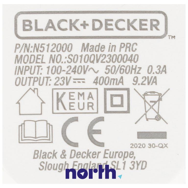 Ładowarka (N512000) do odkurzacza Black & Decker,4