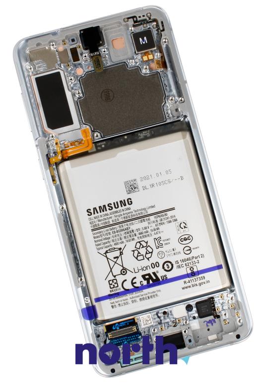 Wyświetlacz LCD w obudowie do smartfona Samsung Galaxy S21 Plus GH8224555C,1