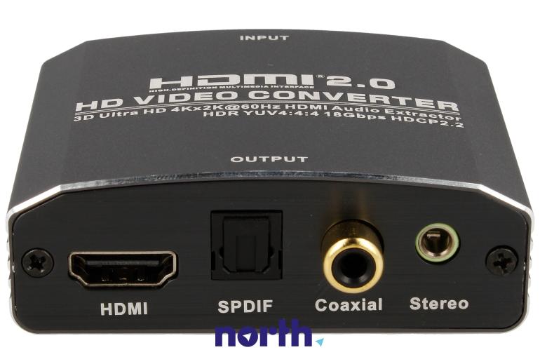 Konwerter HDMI/CINCH/Toslink/Jack,3