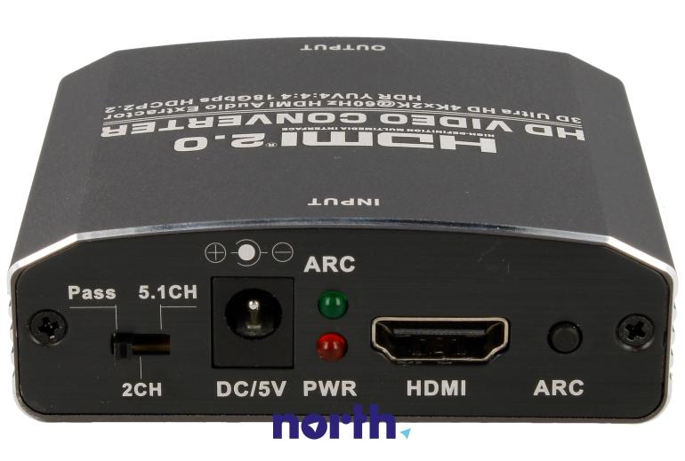 Konwerter HDMI/CINCH/Toslink/Jack,4