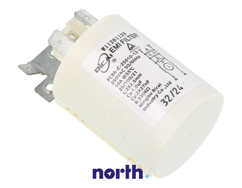 Filtr przeciwzakłóceniowy do zmywarki WHIRLPOOL/INDESIT 488000853022,1