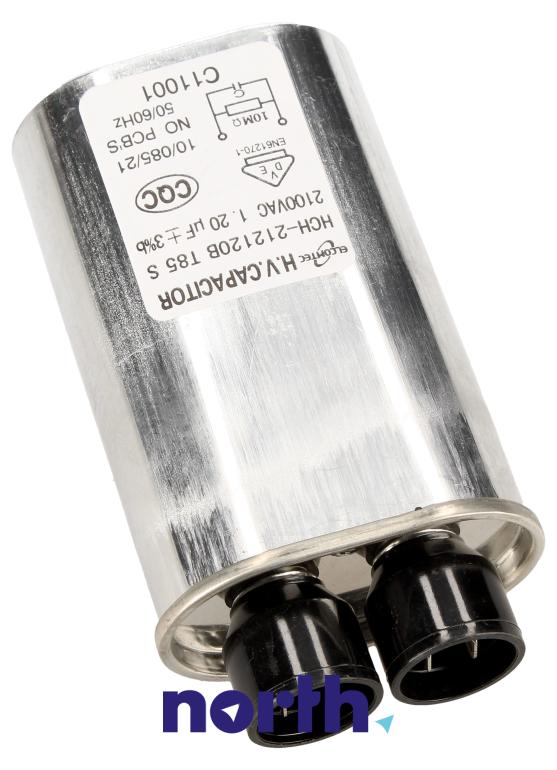 Kondensator 1.2uF 2100V  do mikrofalówki CH-2101204B7N Siemens,1