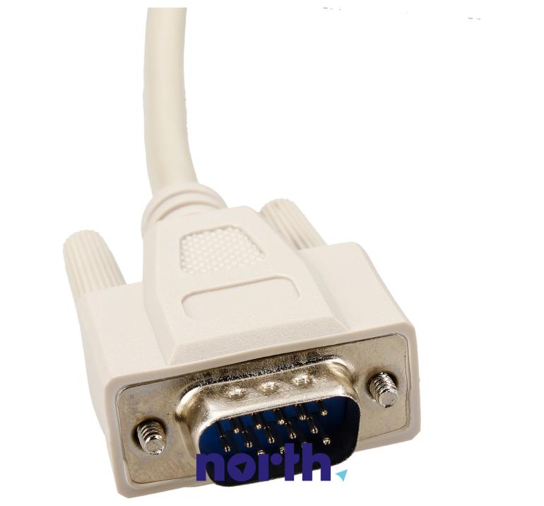 Kabel VGA x2 wtyki 5m COM,2