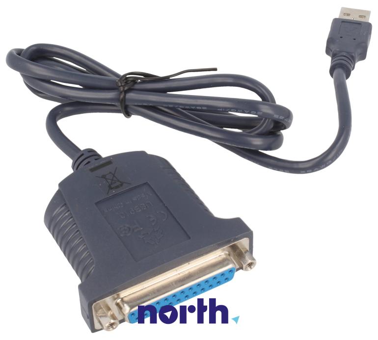 Kabel USB A 2.0 - LPT 25pin 0.9m,0