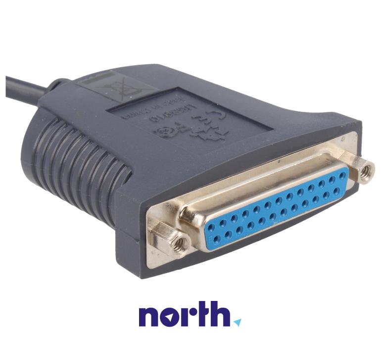 Kabel USB A 2.0 - LPT 25pin 0.9m,2