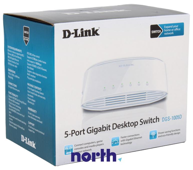 Switch D-LINK DGS1005DE,0