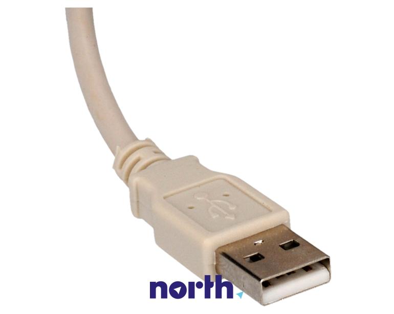 Kabel USB do drukarki 5m szary,1