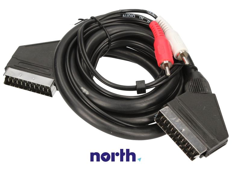 Kabel SCART - CINCH x2/SCART 1.5m,0