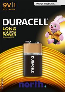 Bateria alkaliczna 9V Duracell (1szt.),0
