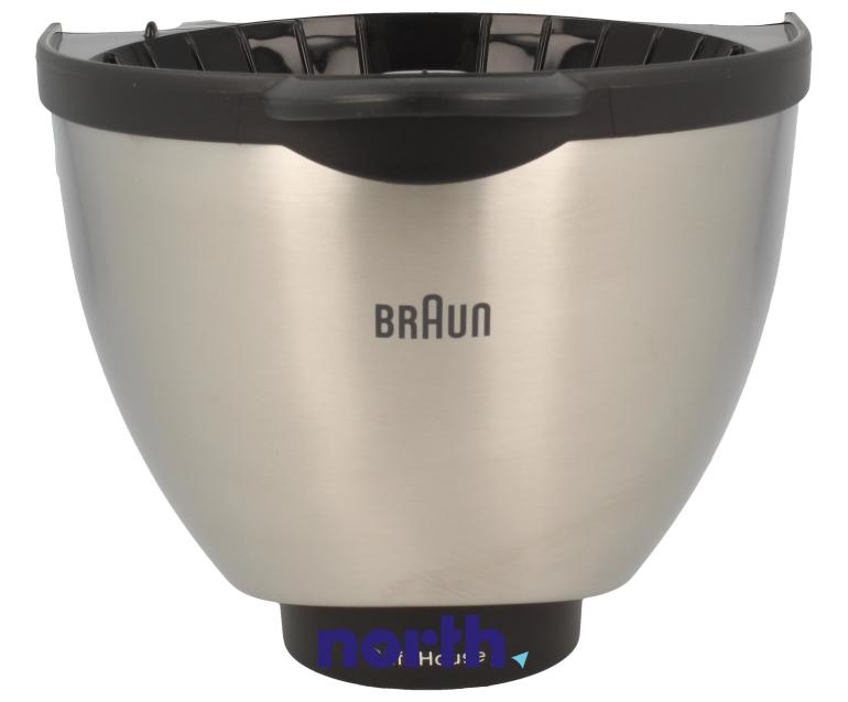 Uchwyt stożkowy filtra do ekspresu Braun 67051394,3