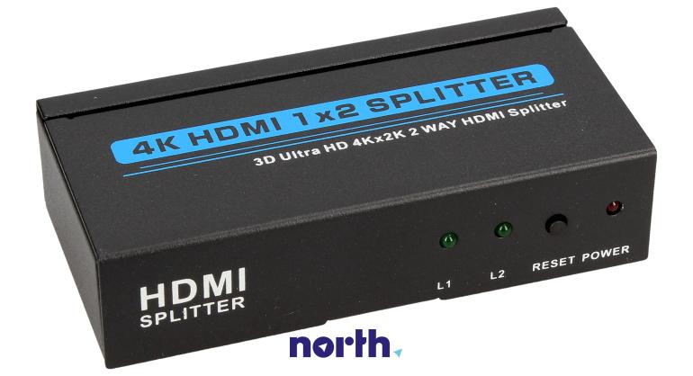 Rozgałęźnik HDMI 2 portowy,1