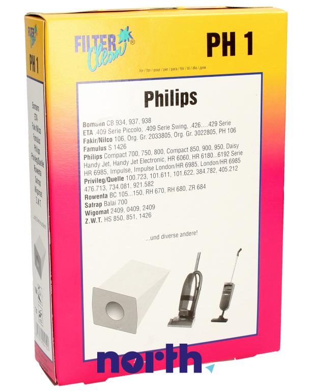 Worki papierowe do odkurzacza Philips 000024KA,0