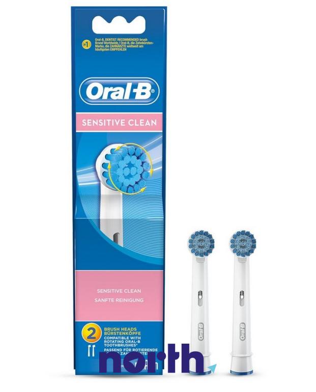Końcówki Oral-B Sensitive Clean do szczoteczki do zębów Oral-B EBS17-2 64711706,0