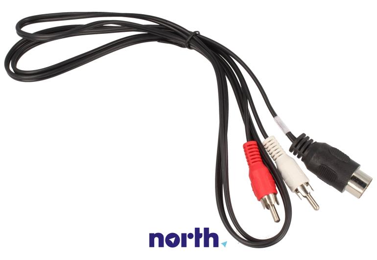 Kabel DIN 5 pin - CINCH x2 1.5m,0