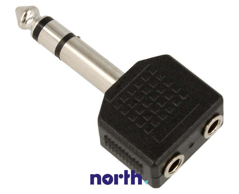 Adapter Jack 6,3mm - Jack 3,5mm stereo,1